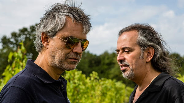 Andrea and his brother Alberto, producers of Sangiovese IGT Rosso Toscana 2017 