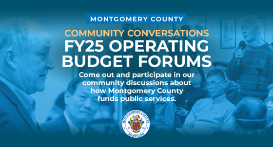 County Executive Elrich to Hold the First of 10 ‘Community Conversations’ to Seek Input on Fiscal Year 2025 Budget on Thursday, Sept. 14 