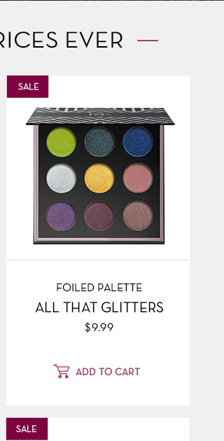 Shop All That Glitters Foiled Eyeshadow Palette