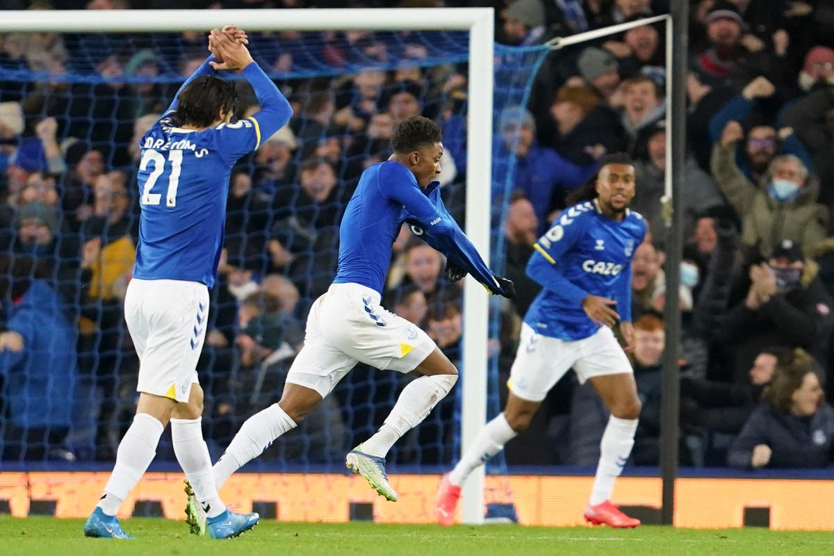 Everton 2-1 Arsenal: Demarai Gray's stunning injury-time strike earns  victory over below-par Gunners | Evening Standard