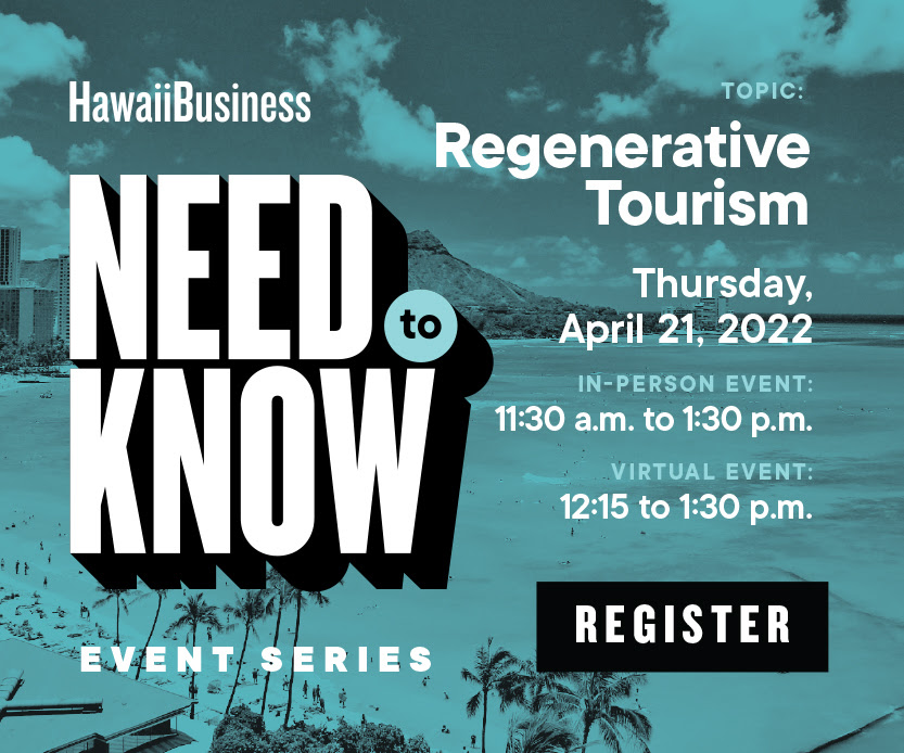 Click here to register for Need to Know: Regenerative Tourism!