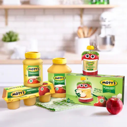 Mott's Mango Peach Apple Sauce Cups, 6 ct / 4 oz Bakerâ€™s