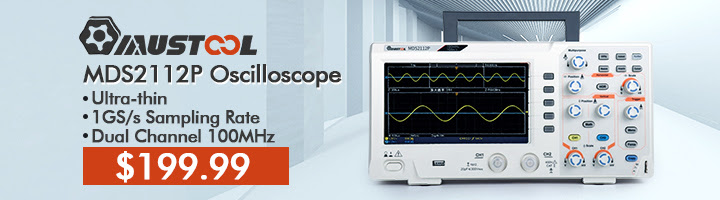 MUSTOOL Dual Channel Digital Storage Oscilloscope SKUC70645 199.99 EO