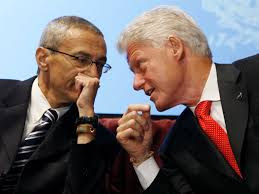 Podesta and Bill Clinton
