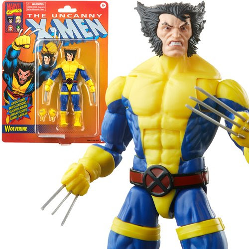 X-Men Marvel Legends Retro Wolverine 6-Inch Action Figure X-Men Marvel Legends Retro Wolverine 6-Inch Action Figure