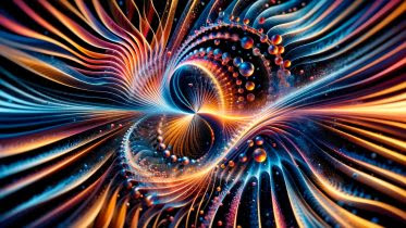 Quantum Mechanics Concept Art Illustration