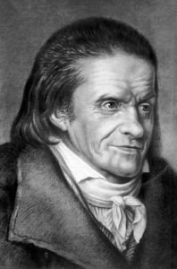 An engraving from a portrait of Johann Heinrich Pestalozzi, he was a Swiss educational theorist, his ideas contributed greatly to the formation of modern educational thinking, his work enabled Switzerland to almost completely eliminate illiteracy by 1830, 1900. From the New York Public Library. (Photo by Smith Collection/Gado/Getty Images).