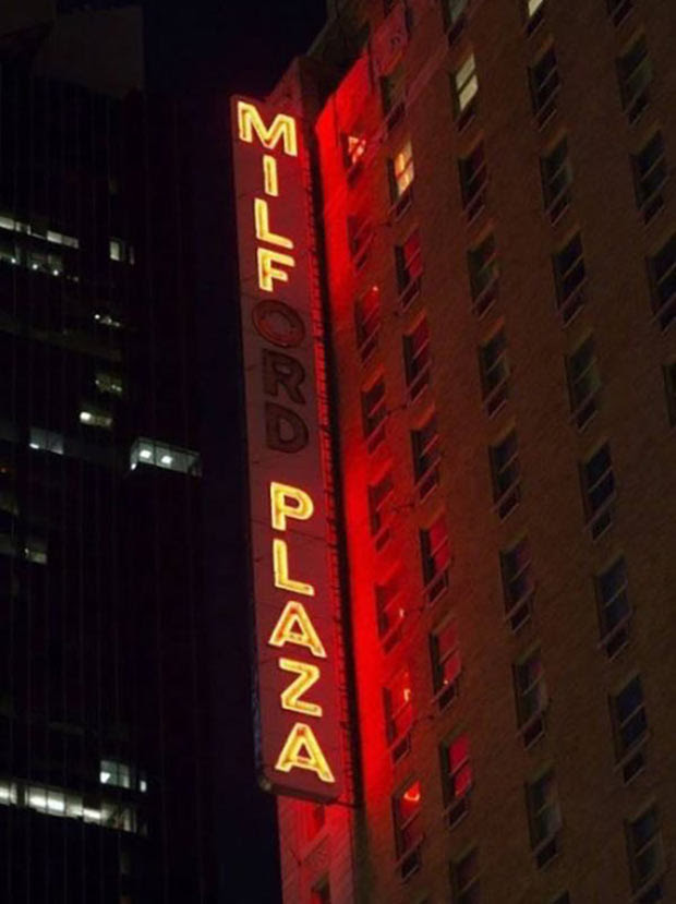 Funny signs MILF Plaza ~