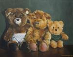 Still Life - Three Bears - Posted on Monday, November 17, 2014 by Steven Allen Boggs