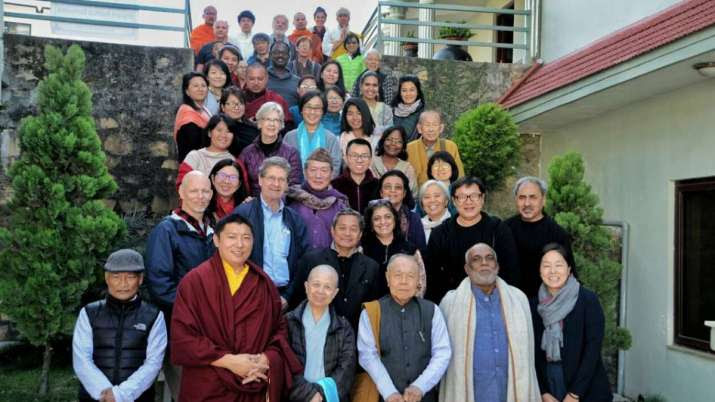 INEB members at the AC/EC meeting in Nepal in 2018. From ineb.org