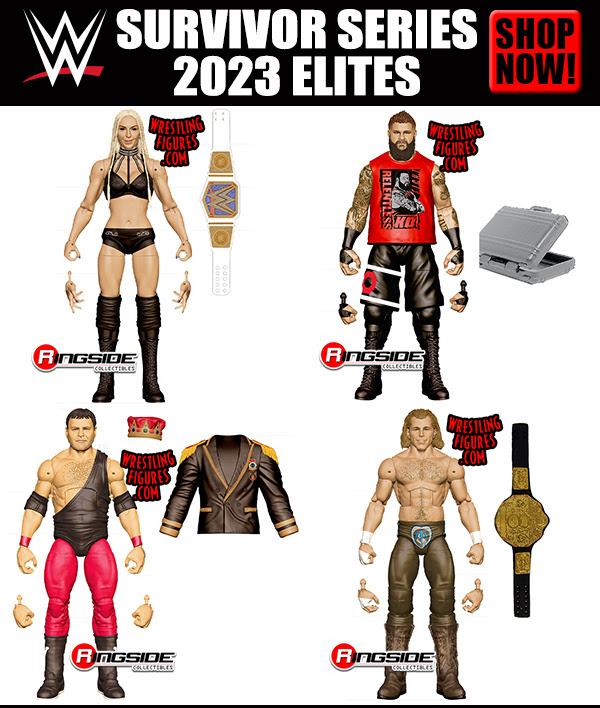 LOTS OF NEW WWE ACTION FIGURES REVEALED