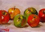 Apples No.4 - Posted on Saturday, March 28, 2015 by Delilah Smith