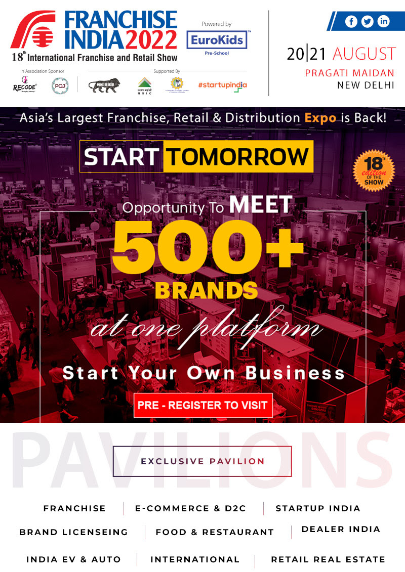 Asia’s Largest Franchise, Retail and Distribution Events - Pre Register Now - Franchise India 2022 1