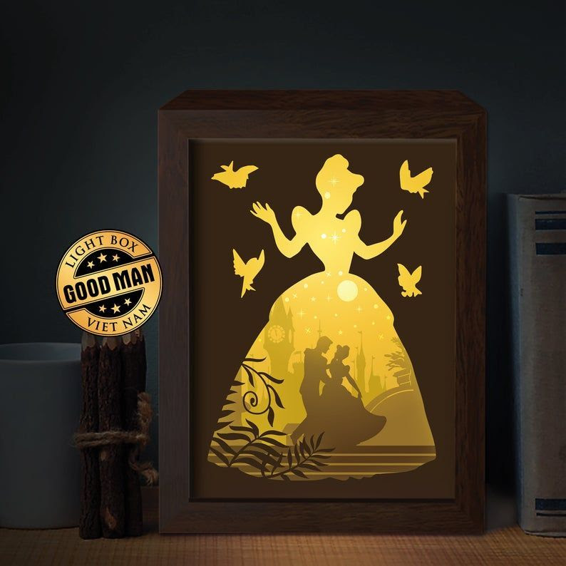 Lightbox Shadow box Disney shadow box, Shadow box art, Paper carving