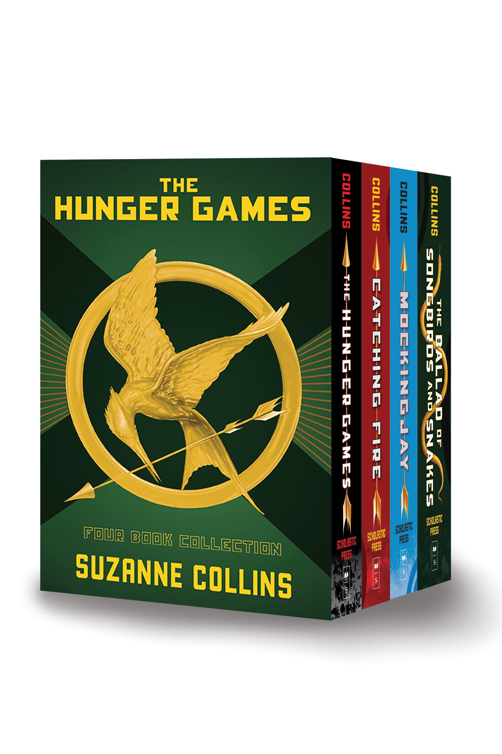 pdf download The Hunger Games: Four Book Collection (The Hunger Games, Catching Fire, Mockingjay, The Ballad of Songbirds and Snakes)