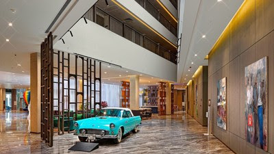 Hotel lobby of Wanda Vista Istanbul Hotel lobby of Wanda Vista Istanbul