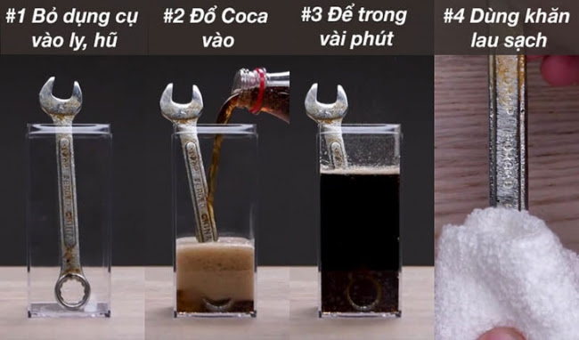 Những công dụng 'thần thánh' từ Coca Cola mà không ai cũng biết 5