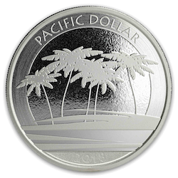 1 oz Fiji Pacific Dollar Silver Coin