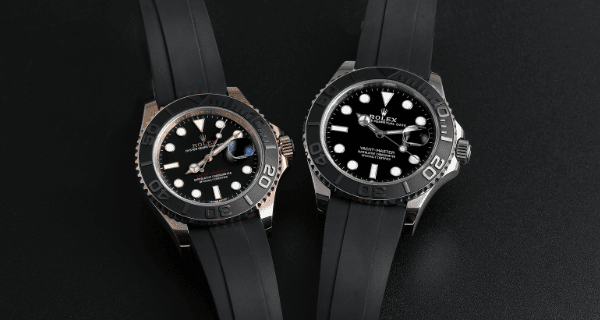 Rolex Yacht-Master 40 Everose Gold and Yacht-Master 42 White Gold 