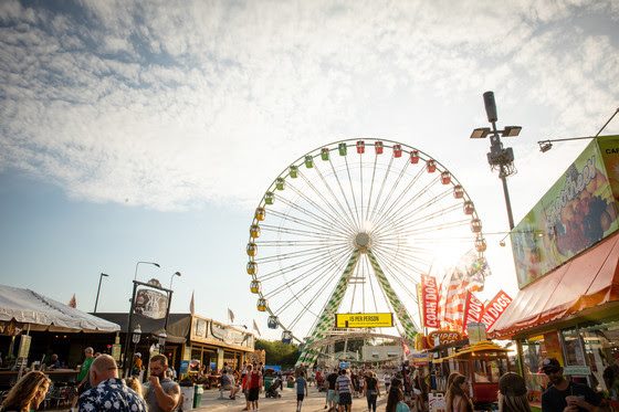 ferris wheel at Wisconsin State Fair