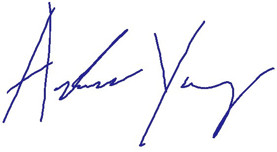 Andrew Yang Signature