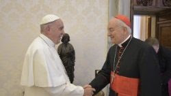 Papa Francesco e il cardinale Mauro Piacenza