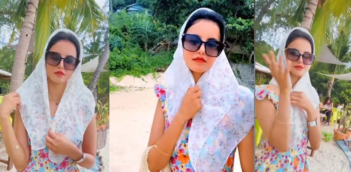 بالفيديو: فوز العتيبي تظهر بالحجاب خلال رحلتها في تايلاند وتثير السخرية