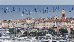 St Tropez, France start for Giraglia Rolex Cup race