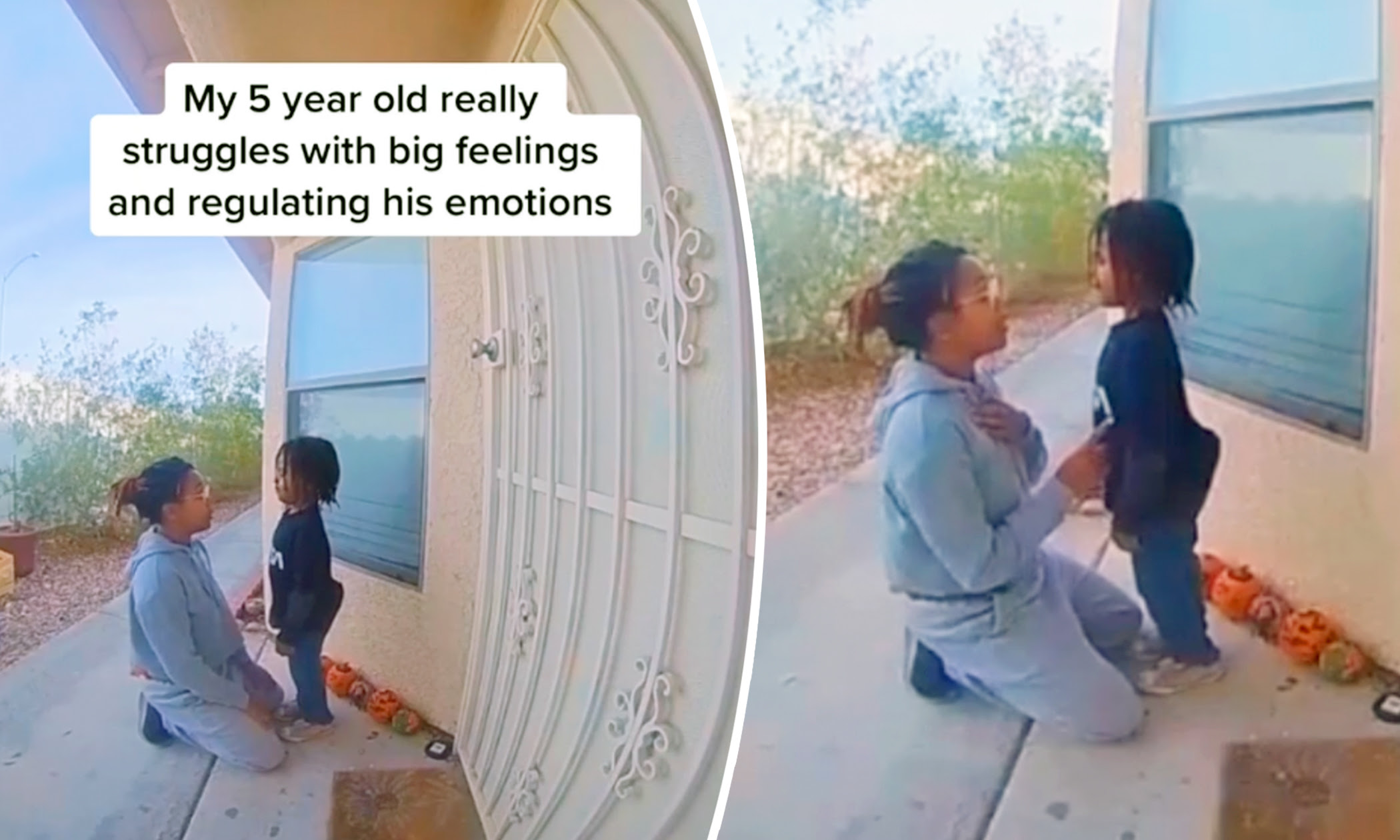 Video of Homeschool Mom Calming Her 5-Year-Old Resonates with Parents All Over