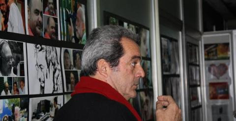 George Yioukakis, vicepresidente del sindicato de periodistas de Atenas y trabajador de ERT desde 1987. - SARA SERRANO
