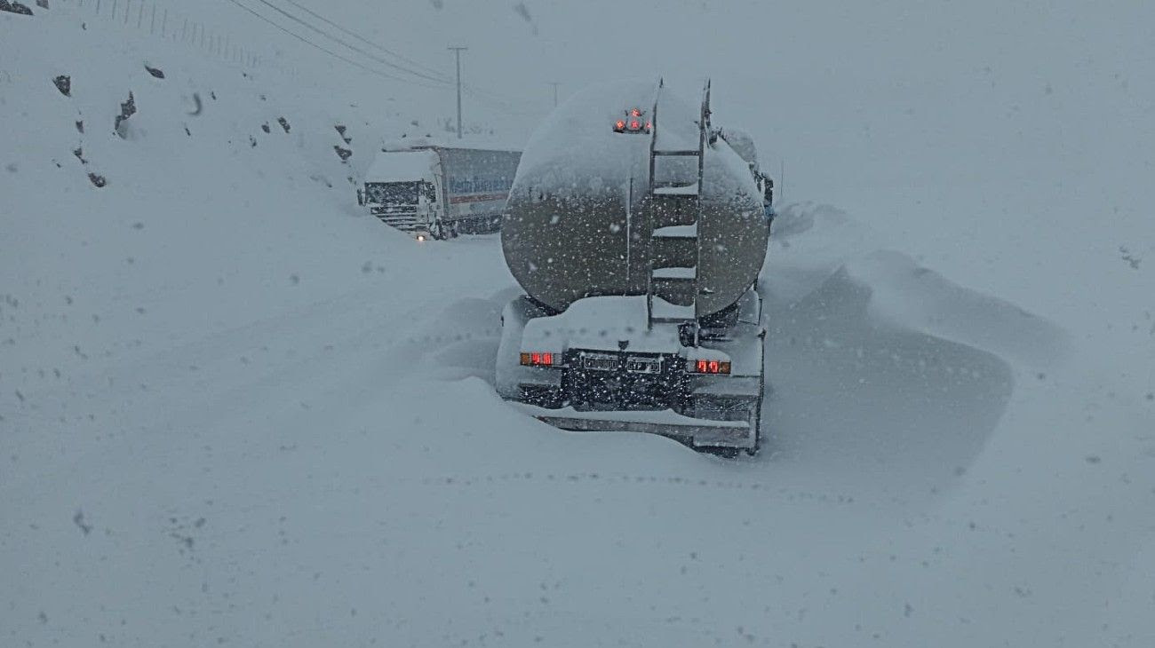 Nieve en la cordillera