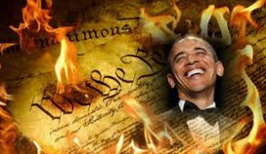 US Government Has Declared War On Americans ObamaandBurningCon