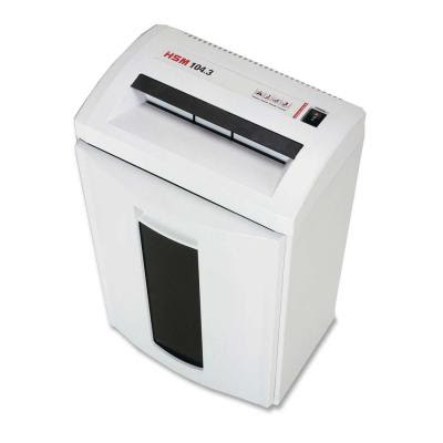 Click to see HSM1043 - HSM Heavy Duty Office Strip-Cut Shredder larger image