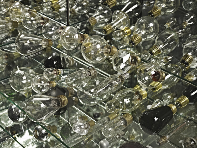 Above: Scheltens &amp; Abbenes, COS Collections / Light bulbs , 2012, exhibited in Between Art and Commerce , Port25 Mannheim, as part of Die Biennale für aktuelle Fotografie, 2020