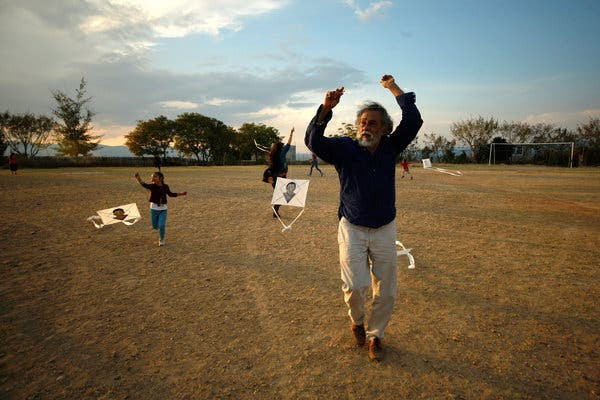 For the Mexican artist Francisco Toledo, even kites could speak to the politics of the day.