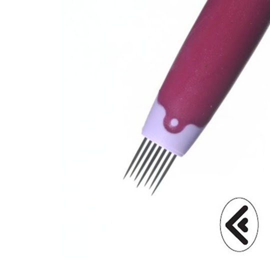 Pergamano outil perforation demi carré semisquare 10214