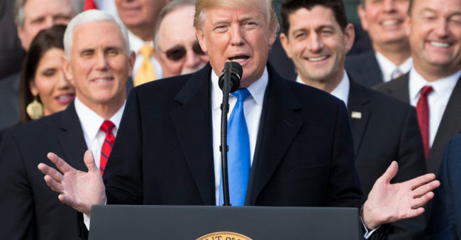 Taxpayers Could See Benefits From GOP
Tax Bill as Early as February