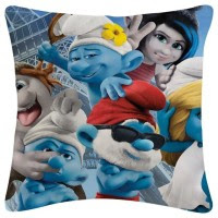 Amore Decor Smurfs Printed Cushions Cover