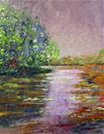 8 x 10 inch oil Creekside #3 - Posted on Thursday, December 4, 2014 by Linda Yurgensen