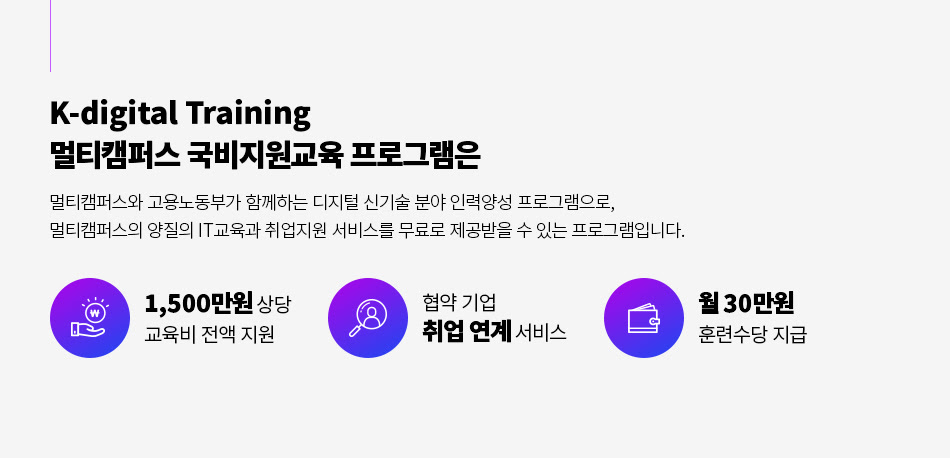 [멀티캠퍼스] 전공무관+취업연계 ★삼성 무료 IT취업교육★ 안내 (선착순 모집마감)