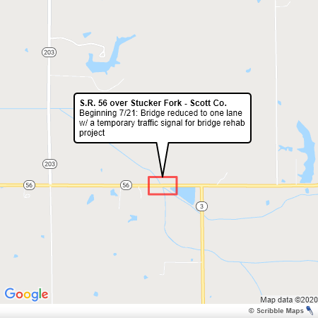 S.R. 56 over Stucker Fork - Scott Co.