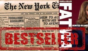 New York Times robs Pamela Geller’s book of a spot on its bestsellers list