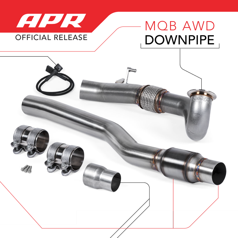 APR Downpipe for A3/S3 and Volkswagen Golf R is HERE!