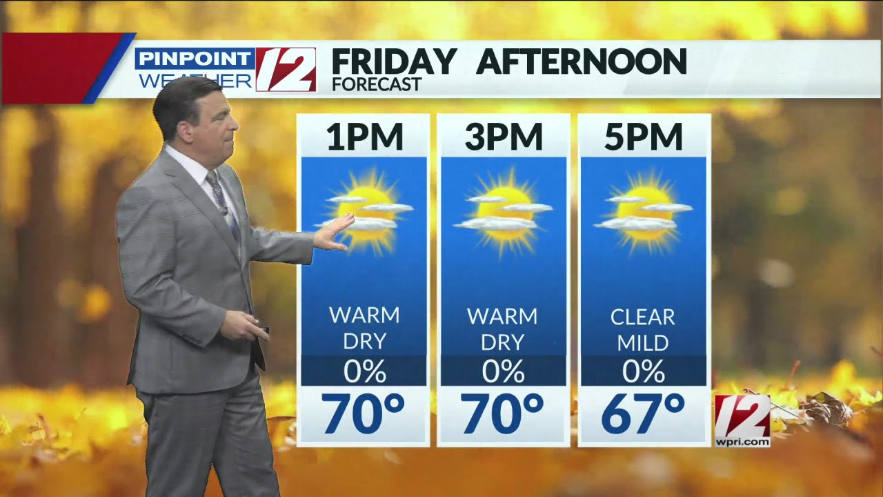 Weather Now: Sunrise Clouds, Fog Then Warm Sunshine Friday Afternoon