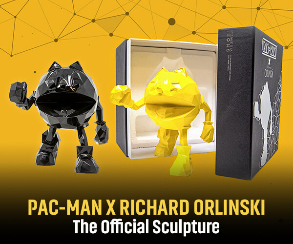 PAC-MAN X RICHARD ORLINKSI - OFFICIAL SCULPTURE