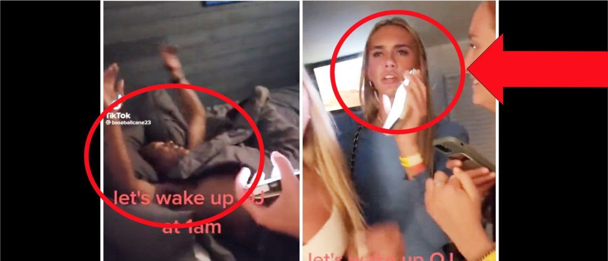 Viral Video Allegedly Shows A Group Of Young Women Waking Up O.J. Simpson In Bed