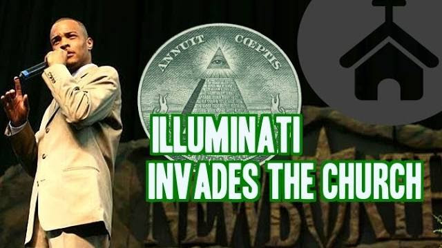 T.I. Illuminati Preaching at a Christian Church EXPOSED - Illuminati Church Invasion 