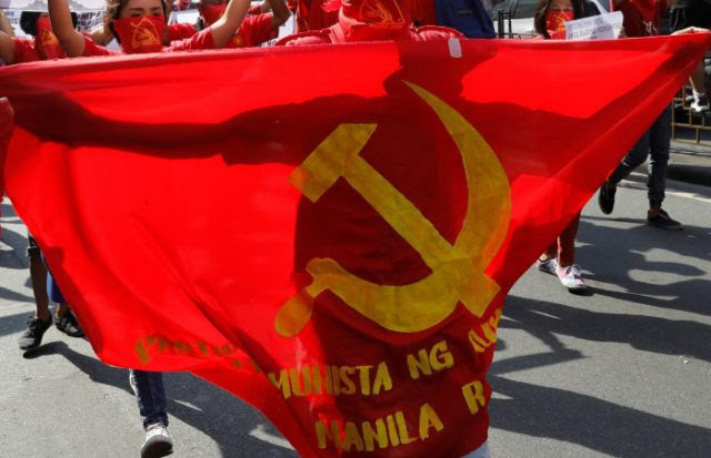 Communist flag in the Philippines Communist flag in the Philippines