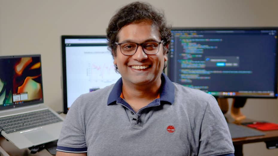 Hassam Sheikh, 33, earns about $250,000 per year as an AI research scientist.