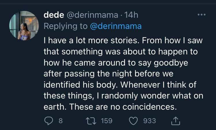 Girlfriend of boy killed during #EndSARS protest narrates how his ghost visited her to say goodbye and how she got his password